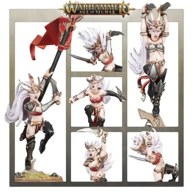 Набор миниатюр AGE OF SIGMAR: DAUGHTERS OF KHAINE - WITCH AELVES