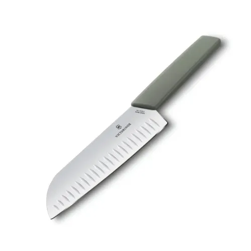 Ніж-сантоку Victorinox SWISS MODERN 17см зелен 6.9056.17K6B