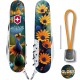 Швейцарский складной нож 91мм Victorinox CLIMBER DESIGN Яркая птичка 1.3703.3.R2110pk