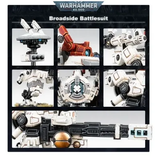 Набір мініатюр WARHAMMER 40000: TAU EMPIRE - BROADSIDE BATTLESUIT