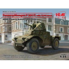 Німецький бронетранспортер Panzerspähwagen P 204 (f) з вежею CDM, Друга світова війна 1:35