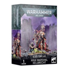 Миниатюра WARHAMMER 40000: BLACK TEMPLARS: ВЕРХОВНЫЙ МАРШАЛ ХЕЛЬБРЕХТ