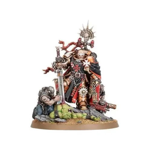 Миниатюра WARHAMMER 40000: BLACK TEMPLARS: ВЕРХОВНЫЙ МАРШАЛ ХЕЛЬБРЕХТ