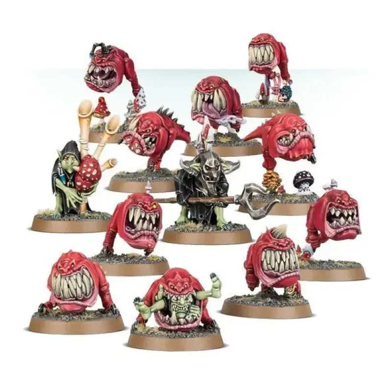 Набор миниатюр AGE OF SIGMAR: GLOOMSPITE GITZ: SQUIG HERD