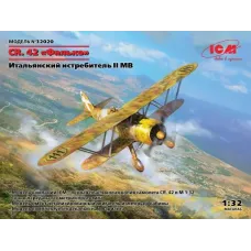 Сборная модель 1:32 итальянский истребитель CR. 42 Falco (Вторая мировая война) ICM32020