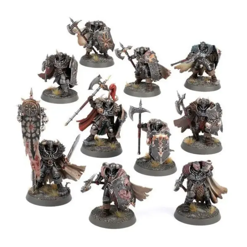Набор миниатюр AGE OF SIGMAR: SLAVES TO DARKNESS - CHAOS WARRIORS
