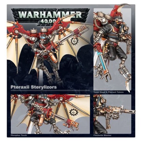 Набор миниатюр WARHAMMER 40000: ADEPTUS MECHANICUS - PTERAXII