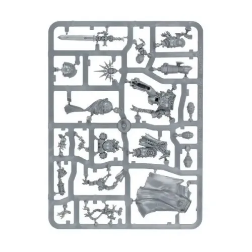 Миниатюра WARHAMMER 40000: BLACK TEMPLARS: ВЕРХОВНЫЙ МАРШАЛ ХЕЛЬБРЕХТ
