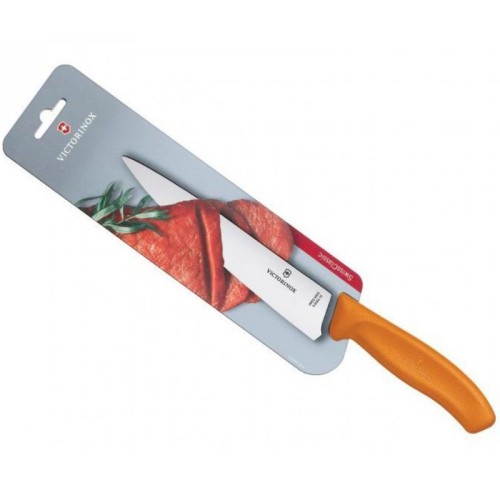 Обробний ніж Victorinox SWISS CLASSIC 19см помаранч 6.8006.19L9B