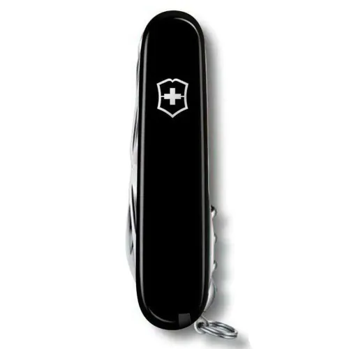 Складаний ніж Victorinox CLIMBER UKRAINE чорно-червоний 1.3703.3.1