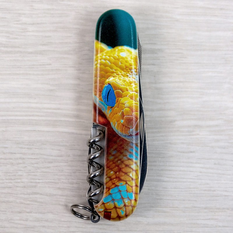 Швейцарский складной нож 91мм Victorinox MOUNTAINEER ANIMAL 1.3743.7.F1050pw