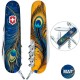 Складаний ніж Victorinox SPARTAN UKRAINE Чарівне перо Жар-Птиці 1.3603.3.T3150pw