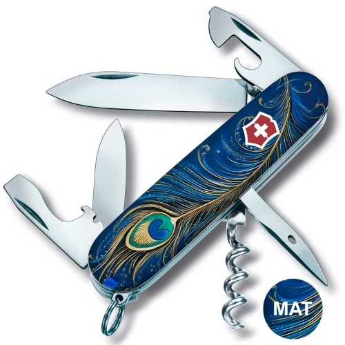 Складаний ніж Victorinox SPARTAN UKRAINE Чарівне перо Жар-Птиці 1.3603.3.T3150pw
