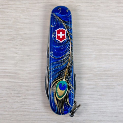 Складаний ніж Victorinox SPARTAN UKRAINE Чарівне перо Жар-Птиці 1.3603.3.T3150pw