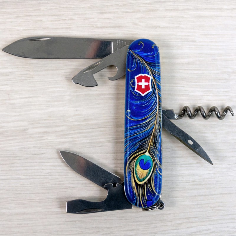 Швейцарский складной нож 91мм Victorinox SPARTAN UKRAINE 1.3603.3.T3150pw