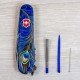 Складаний ніж Victorinox SPARTAN UKRAINE Чарівне перо Жар-Птиці 1.3603.3.T3150pw