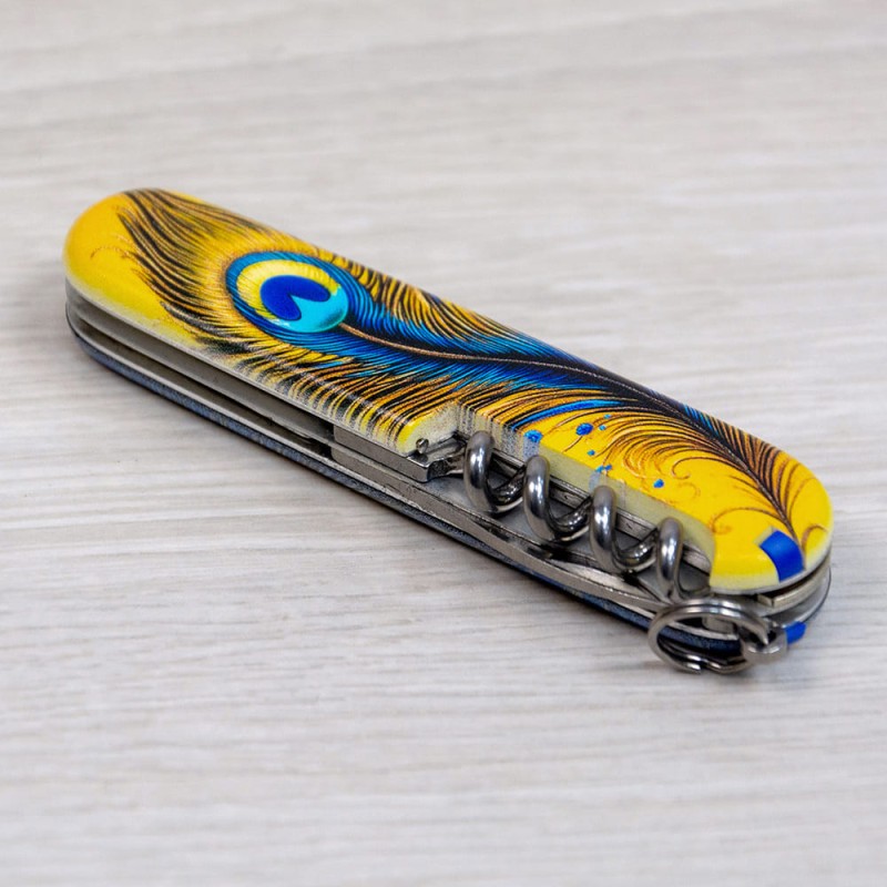 Швейцарский складной нож 91мм Victorinox SPARTAN UKRAINE 1.3603.3.T3150pw