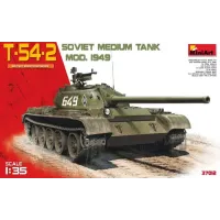 Збірна модель 1:35 Радянський середній танк Т-54-2 зр. 1949 р. MiniArt 37012
