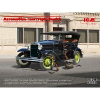 Збірна модель 1:24 Автомобіль гангстерів Ford A ICM 24052