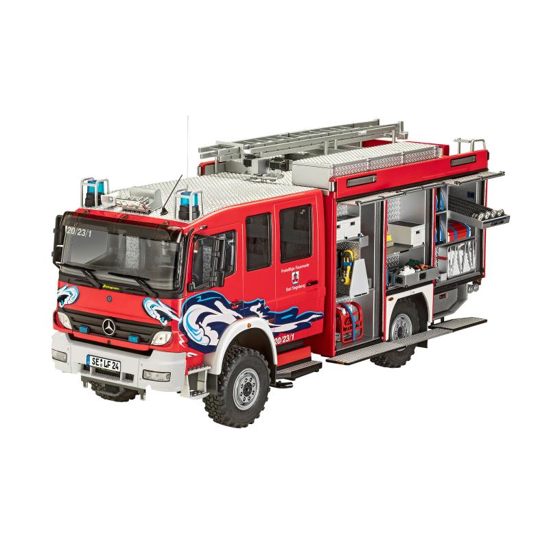 Збірна модель Збірна модель-копія Revell Пожежна машина цистерна TLF 16/25 рівень 5 масштаб 1:24