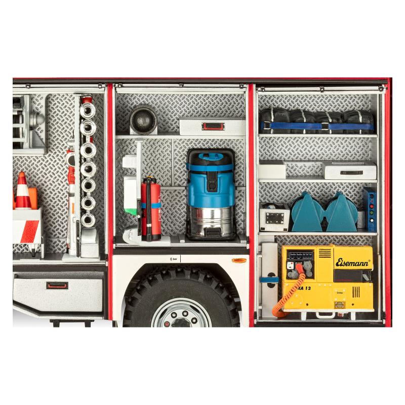 Збірна модель Збірна модель-копія Revell Пожежна машина цистерна TLF 16/25 рівень 5 масштаб 1:24