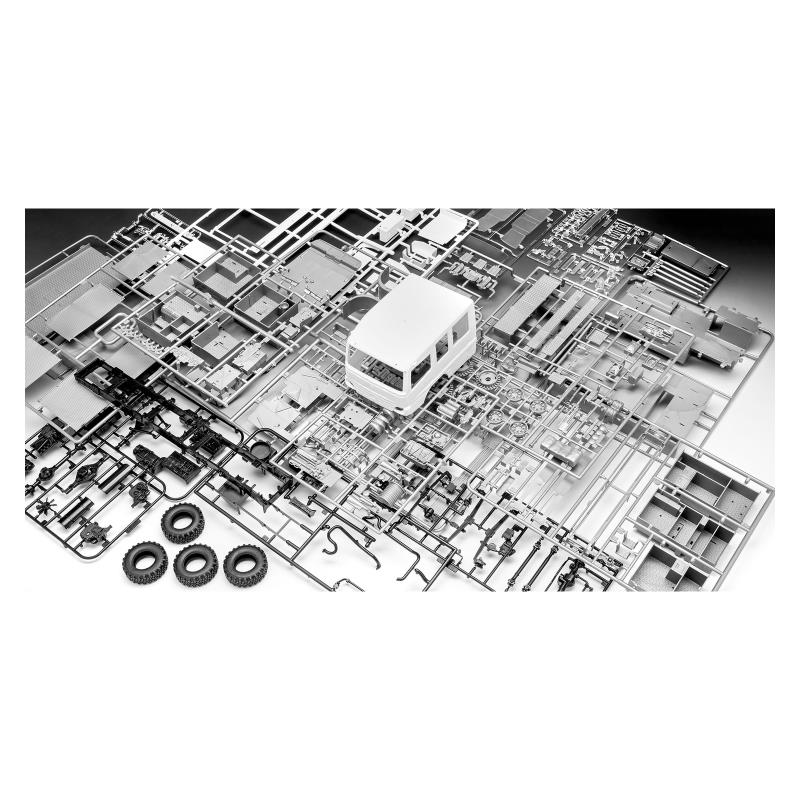 Збірна модель Збірна модель-копія Revell Пожежна машина цистерна TLF 16/25 рівень 5 масштаб 1:24