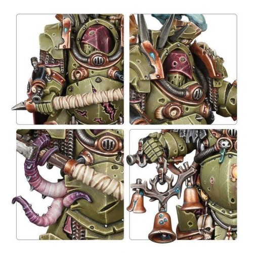 Набір мініатюр WARHAMMER 40000: DEATH GUARD - DEATHSHROUD BODYGUARD