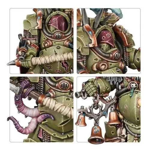 Набор миниатюр WARHAMMER 40000: DEATH GUARD - DEATHSHROUD BODYGUARD