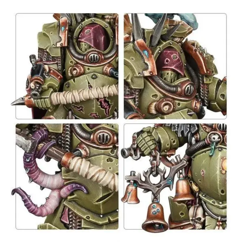 Набір мініатюр WARHAMMER 40000: DEATH GUARD - DEATHSHROUD BODYGUARD