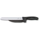 Ніж для нарізання з направляючою Victorinox SWISS CLASSIC DUX 21см хвил чорн 6.8663.21