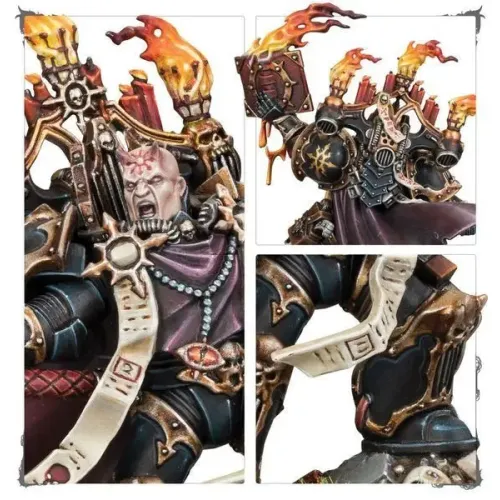 Набір мініатюр WARHAMMER 40000: CHAOS SPACE MARINES - DARK APOSTLE
