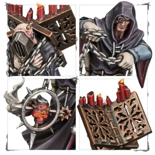 Набір мініатюр WARHAMMER 40000: CHAOS SPACE MARINES - DARK APOSTLE