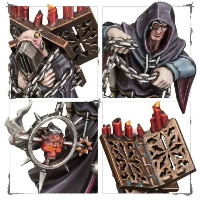 Набір мініатюр WARHAMMER 40000: CHAOS SPACE MARINES - DARK APOSTLE