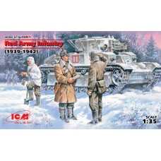  1:35 Фигуры пехота Красной Армии (1939-1942) ICM 35051