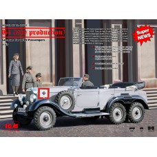  1:35 Автомобіль тип G4 (1939 р.) з пасажирами  ICM 35531