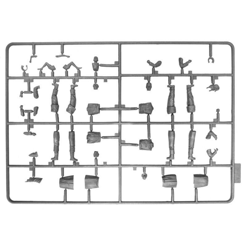 Сборная модель 1:35 Фигуры Американская пожарная команда (1910-е) ICM 35622
