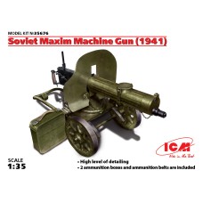 Модель для складання у масштабі 1:35 Радянський кулемет «Максим» (1941 року) ICM35676