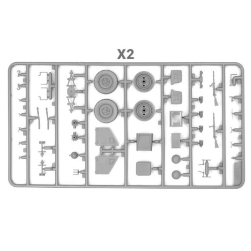 Збірна модель 1:35 Набір техніки D.A.K ICM DS3529