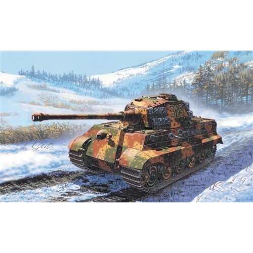 Збірна модель 1:72 Танк King Tiger Italeri 7004