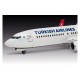 Збірна модель-копія Revell набір Літак Boeing 737-800 "Turkish Airlines", рів 4, м: 1:144