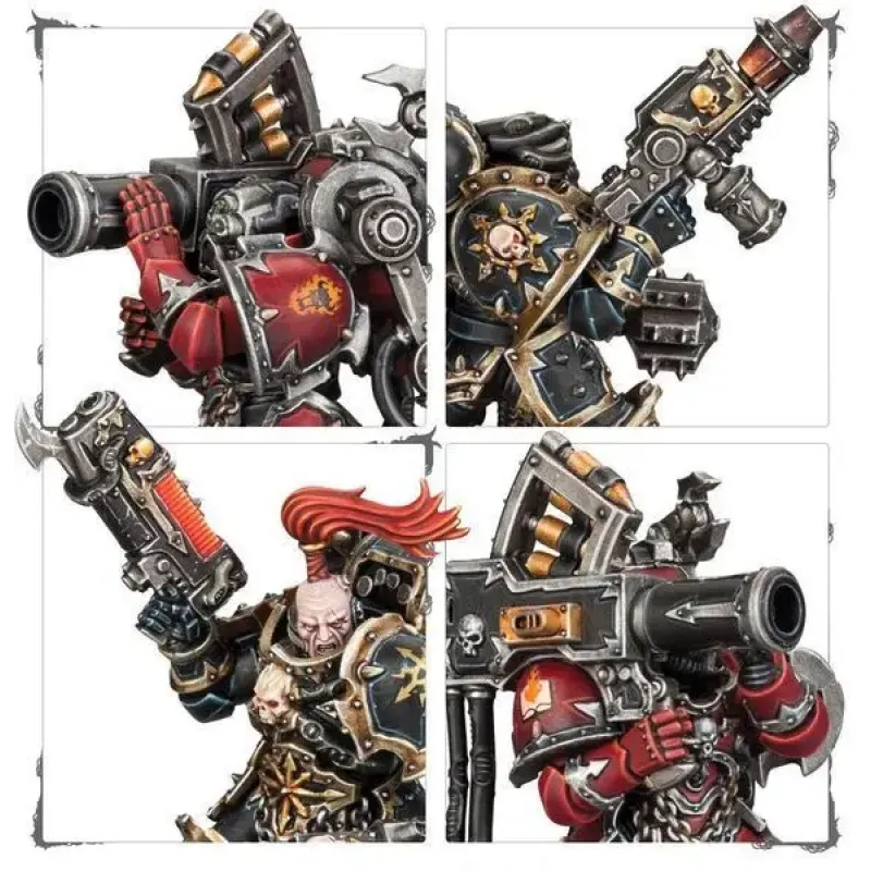 Набор миниатюр WARHAMMER 40000: CHAOS SPACE MARINES - HAVOCS