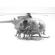 Збірна модель штурмова група Delta Force з гелікоптером MH-6J – масштаб 1:48 (48371)