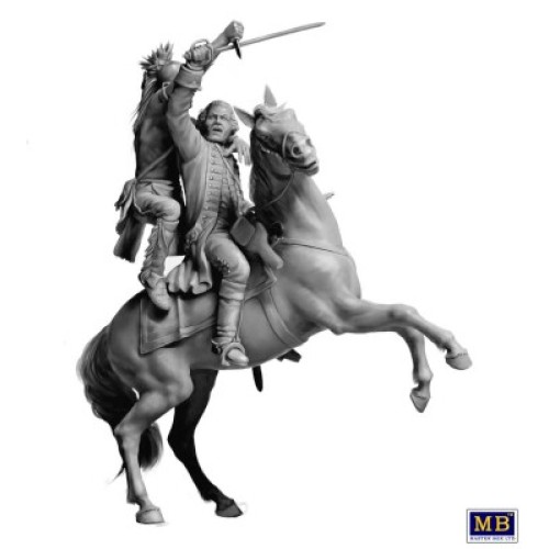 Збірна модель 1:35 Фігури серія "Індейські війни" - "Атака із засідки" MasterBox 35248