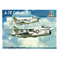 Cборная модель 1:72 Самолет A-7E Корсар II Италери 1411