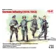 Збірна модель 1:35 Фігури Німецька піхота (1939-1942) ICM 35639