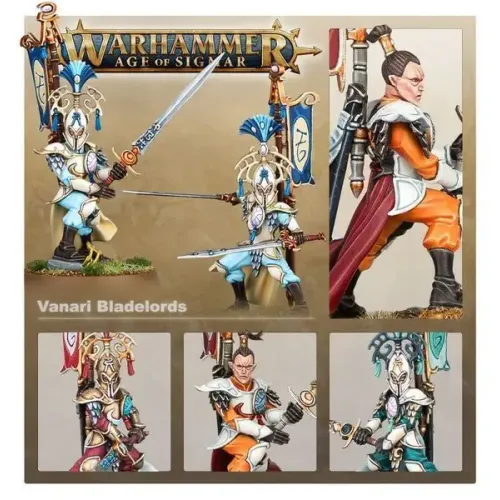 Набір мініатюр AGE OF SIGMAR: LUMINETH REALM-LORDS - VANARI BLADELORDS