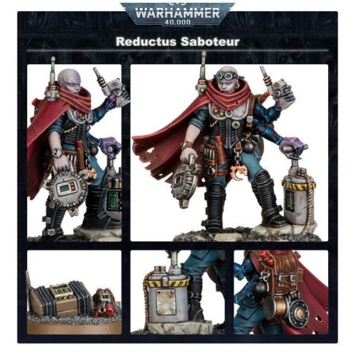 Миниатюра WARHAMMER 40000: GENESTEALER CULTS - REDUCTUS SABOTEUR