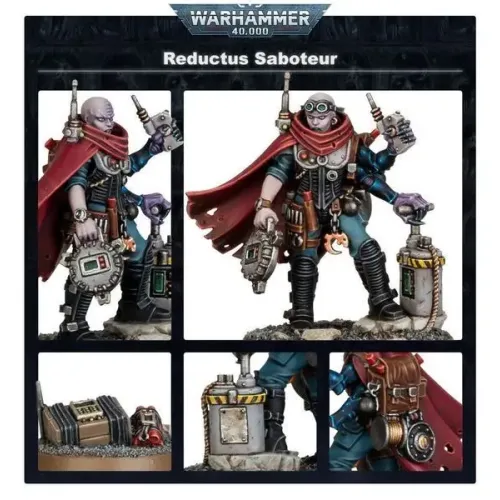 Мініатюра WARHAMMER 40000: GENESTEALER CULTS - REDUCTUS SABOTEUR