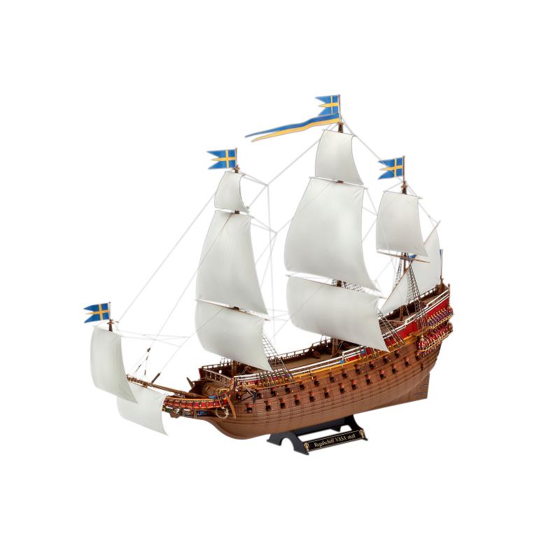 Збірна модель Збірна модель-копія Revell Шведський королівський військовий корабель Vasa, рів 4, м: 1:150