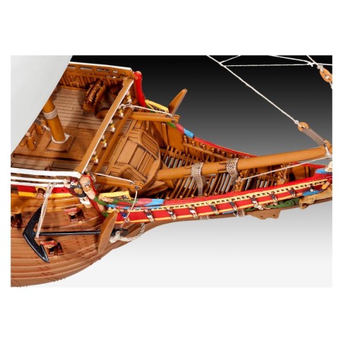 Збірна модель-копія Revell Шведський королівський військовий корабель Vasa, рів 4, м: 1:150